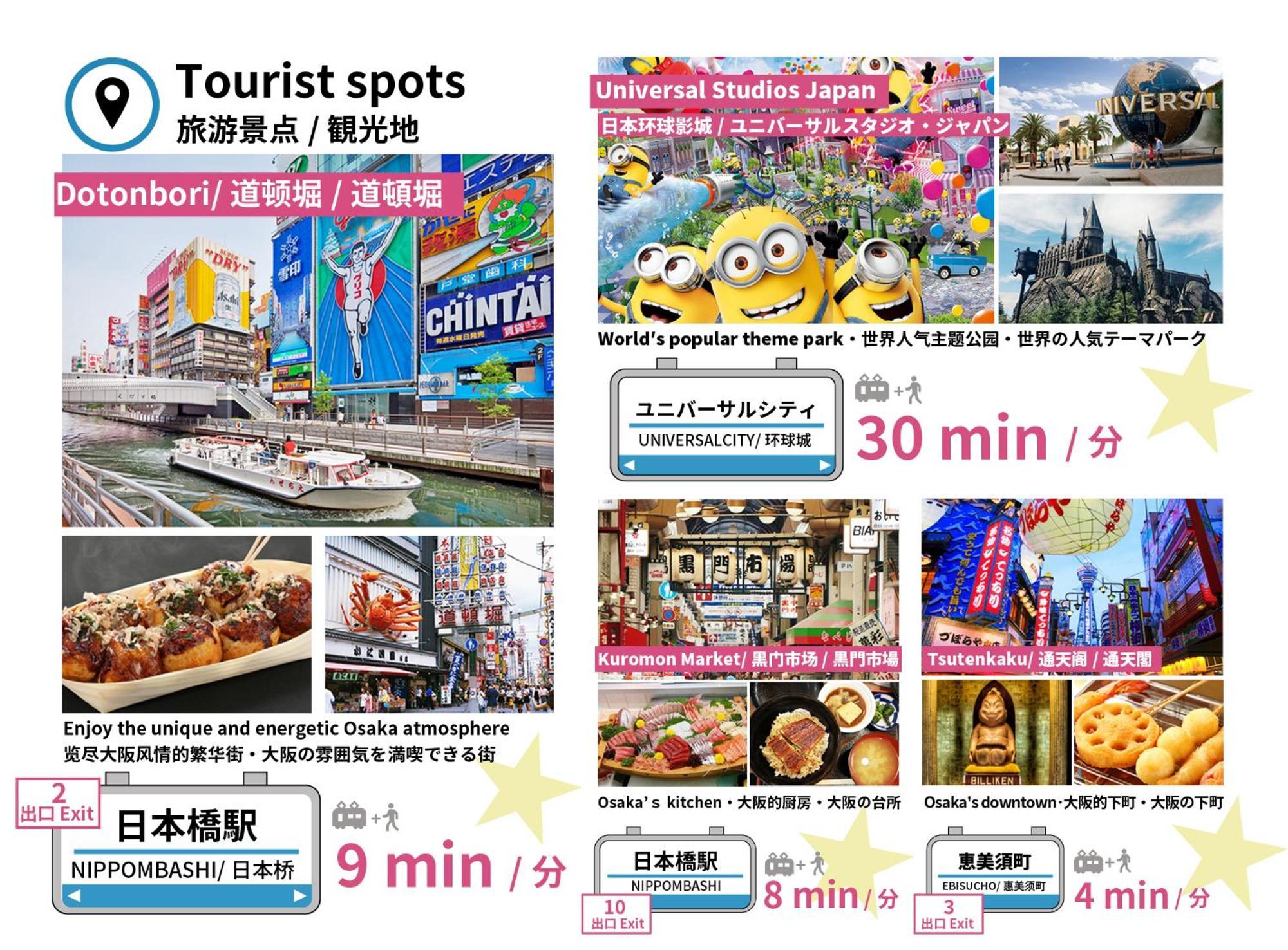 Bijou Suites Vivre Ōsaka Eksteriør bilde